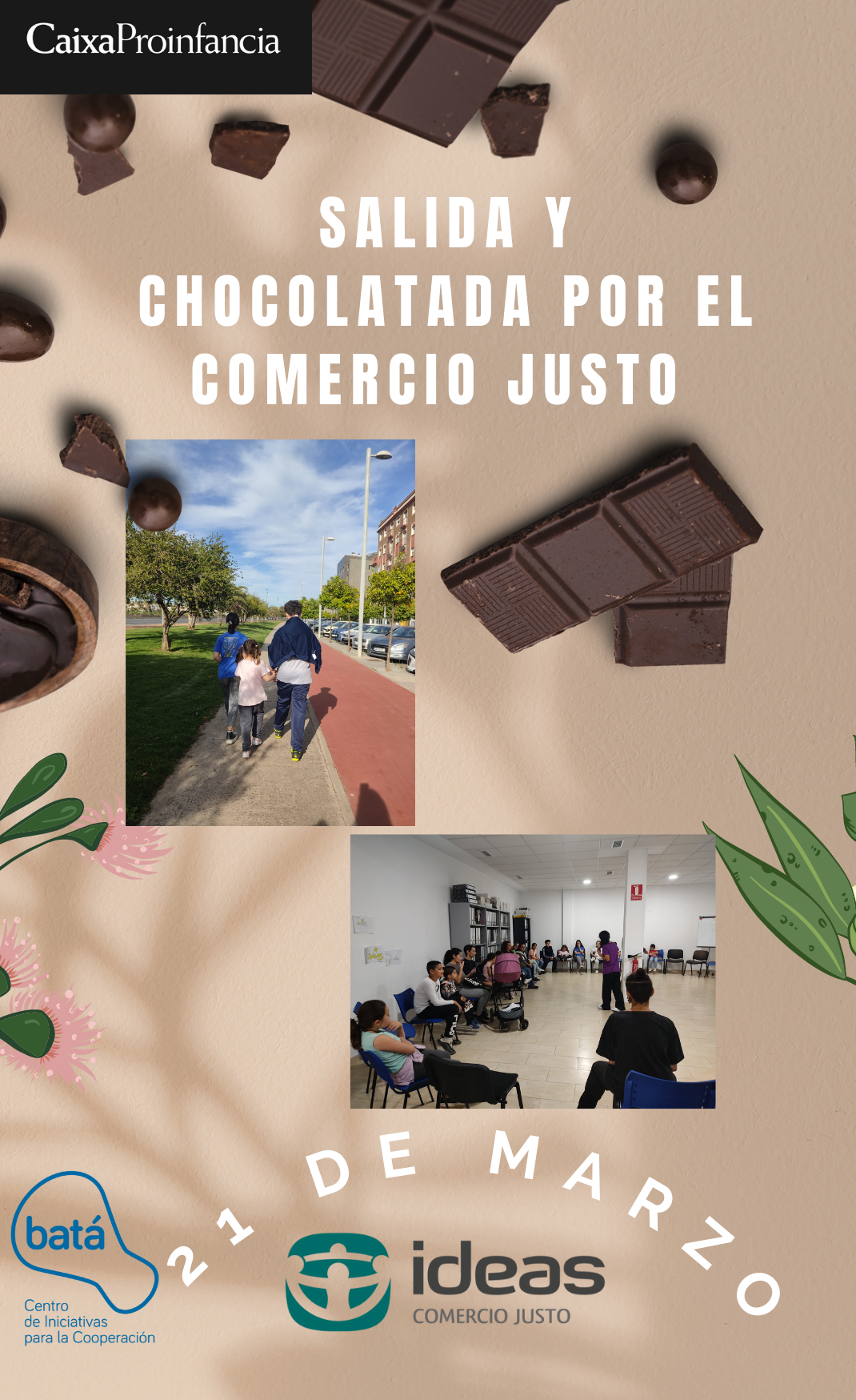 SALIDA Y CHOCOLATADA POR EL COMERCIO JUSTO salida y chocolatada-2